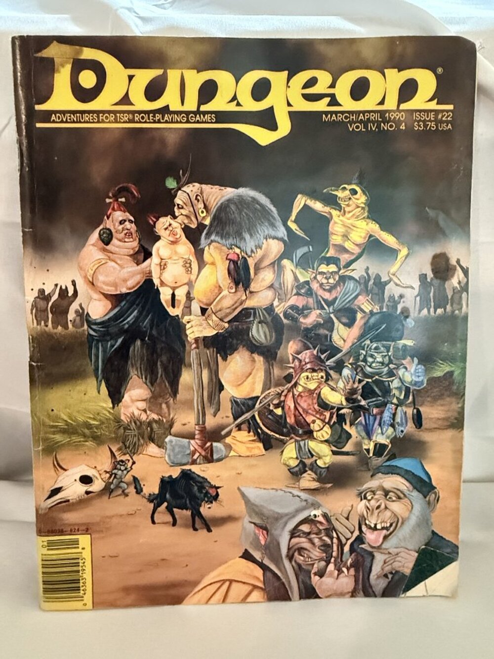 1990 TSR Dungeon Issue #22 - Vintage Book